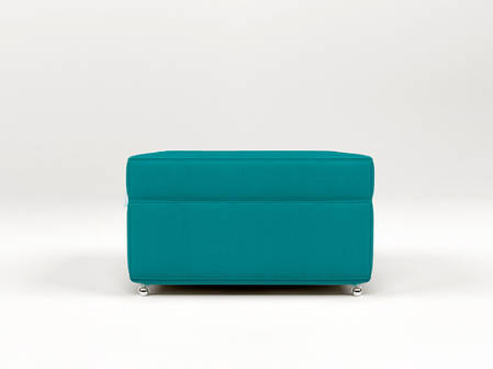 М'який пуф Andro Ismart Teal Bestseller 60х80х47 Бірюзовий 60BPT, фото 2