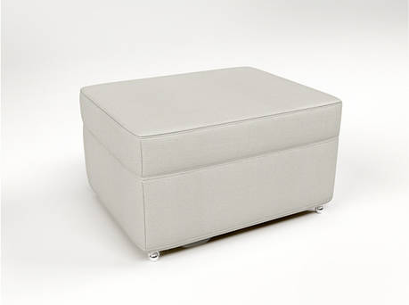 М'який пуф Andro Ismart Bone Bestseller 60х80х47 Слонова кістка 60BPB, фото 1