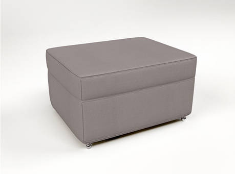 М'який пуф Andro Ismart Cool Grey Bestseller 60х80х47 Сірий 60BPCG, фото 1