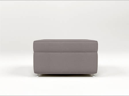 М'який пуф Andro Ismart Cool Grey Bestseller 60х80х47 Сірий 60BPCG, фото 2