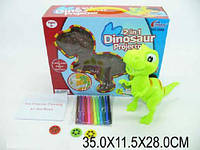 Уценка. Проектор "Динозавр" 5588 (1210433) (24шт/2) катриджи-картинки,фломастеры,в кор.35*11,5*28см - Не