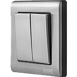 Вимикач двухкл. серія "GRAND" ТМ "MARSHEL", фото 2