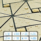 Самоклеюча алюмінієва плитка Зелене золото зі стразами SW-00001172, фото 4