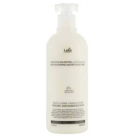 Кондиціонер безсиліконовий зволожувальний Lador Moisture Balancing Conditioner, 530 мл (8809500810612), фото 1