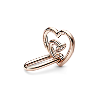 Серебряное звено для стилизациидля браслетов Пандора Ми "Пронзенное сердце" 782530C01