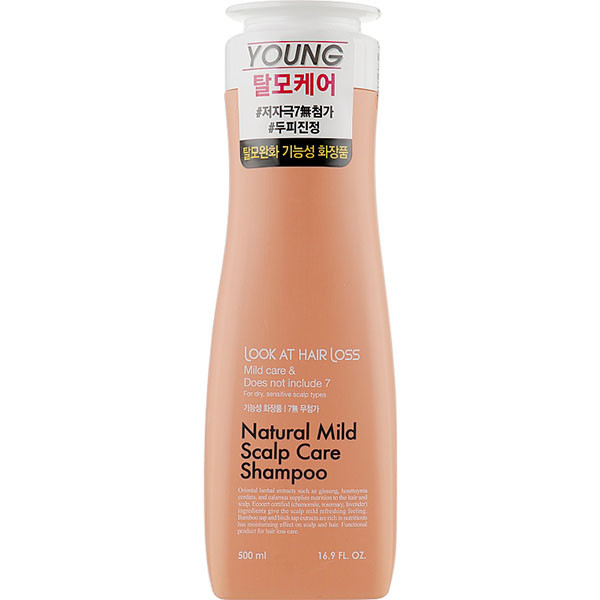 Шампунь Daeng Gi Meo Ri Look AT Hair Loss Natural Mild Scalp Care Shampoo, 500 мл (8807779092395)
