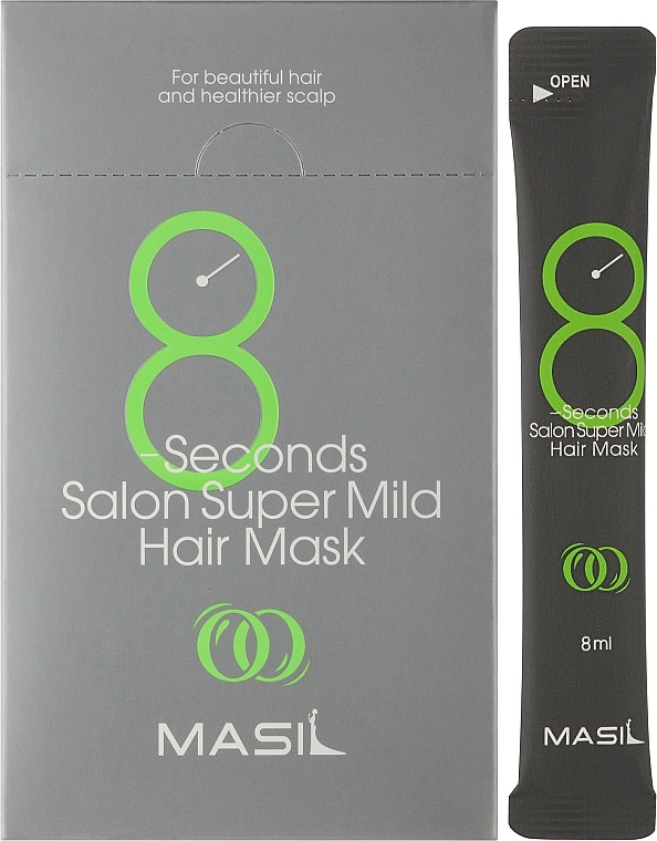 Маска для пом'якшення та відновлення волосся Masil 8 Seconds Salon Supermild Hair Mask, 8 мл (8809744060293)