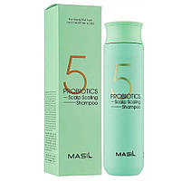 MASIL Шампунь для глубокой очистки кожи головы 5 Probiotics Scalp Scaling Shampoo, 300 мл