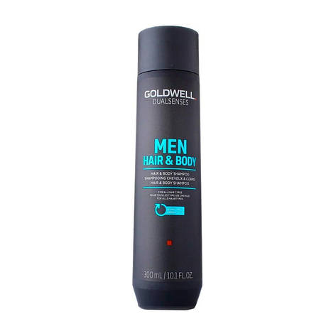 Чоловічий шампунь для волосся і тіла Goldwell Dualsenses Men Hair & Body Shampoo, 300 мл (4021609028727), фото 1