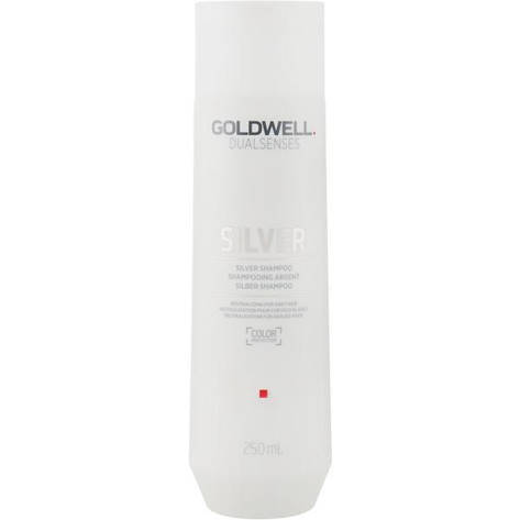 Шампунь для освітленого та сивого волосся Goldwell DSN Silver 250 мл ( 4044897029948), фото 1