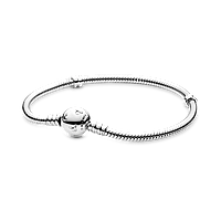 Срібний браслет для намистин Пандора "Міккі" 590731CZ