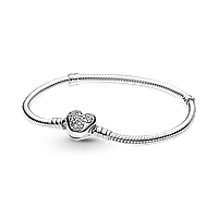 Срiбний браслет для намистин Пандора "Міккі Маус" 599299C01
