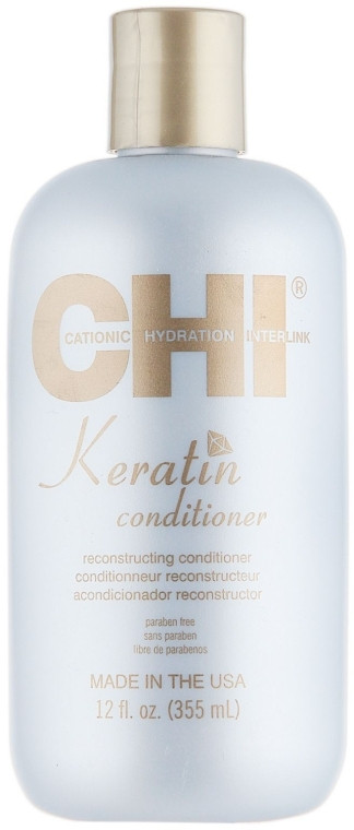 Кератиновий кондиціонер для волосся CHI Keratin Conditioner, 355 мл (633911728871)