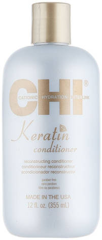 Кератиновий кондиціонер для волосся CHI Keratin Conditioner, 355 мл (633911728871), фото 1