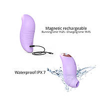 Вакуумний кліторальний стимулятор Love To Love BELIEVER — VIVA MAUVE, фото 4