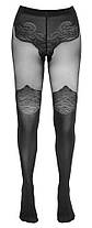 Еротичні колготки з вирізом Cottelli Collection Crotchless Tights від Orion, фото 4