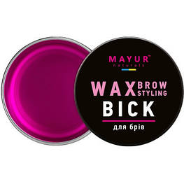 Крем для брів Mayur Wax Brow Styling Віск з аргановою олією 10 мл (4820230953084)