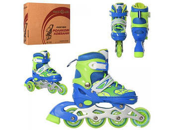 Ролики PROFI (27-30), синие A4141-XS-BL G-Rich