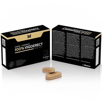 BLACKBULL BY SPARTAN - 100% VIGOERECT VIGOR + STRENGTH FOR MEN 20 TABLETS, фото 2