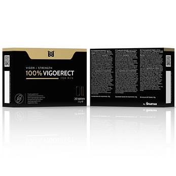 BLACKBULL BY SPARTAN - 100% VIGOERECT VIGOR + STRENGTH FOR MEN 20 TABLETS, фото 3