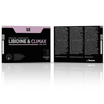 BLACKBULL BY SPARTAN - LIBIDINE & CLIMAX INCREASE L BIDO FOR WOMEN 10 CAPSULES, фото 3