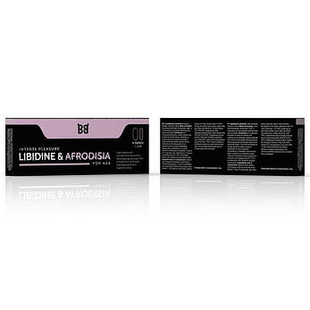 BLACKBULL BY SPARTAN - LIBIDINE & AFRODISIA INTENSE PLEASURE FOR HER 4 TABLETS, фото 3