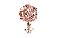 Серебряный Шарм Pandora Rose Штурвал 789017C01 FS, код: 7361444