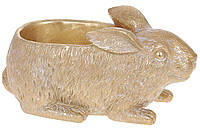 Підставка для прикрас Кролик 24см, колір - золото