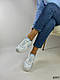 Кросівки жіночі, блакитні, фото 7