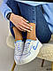 Кросівки жіночі, блакитні, фото 5