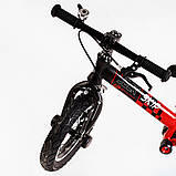 Велобіг дитячий Corso Skip Jack 12 Red and black (119237) SC, код: 7783537, фото 5