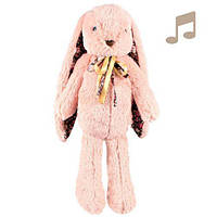 Уценка. Мягкая игрушка музыкальная "Зайка Вики" (розовая) 45 см - не работает