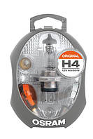 Комплект запасных ламп для легковых автомобилей OSRAM CLK H4 ET, код: 6724856