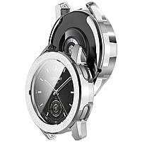 Захисний чохол для смарт годинника Xiaomi Watch S1 Active з плівкою сріблястий, фото 5