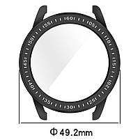 Захисний чохол для смарт годинника Xiaomi Watch S1 Active з плівкою сріблястий, фото 6
