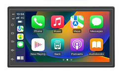 Універсальна 2 DIN Магнітола 2/16 ГБ Android 12 Автомагнітола 2 Дин 7 дюймів Wi-Fi GPS Carplay Android Auto
