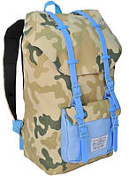Рюкзак для ноутбука 15,6 Paso CM-192B 25л Камуфляж голубой SC, код: 8097091