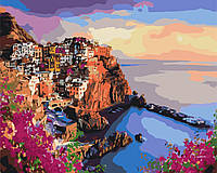 Картина по номерам BrushMe Яркие краски Сицилии 40х50см BS35801 IN, код: 8265462