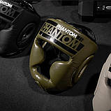 Боксерський шолом Phantom APEX Full Face One Size Army Green SC, код: 8104231, фото 6