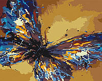 Картина по номерам BrushMe Бабочка в деталях 40х50см BS52271 IN, код: 8265682