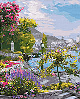 Картина по номерам BrushMe Старинный сад у моря 1 40х50см BS53747 IN, код: 8265822