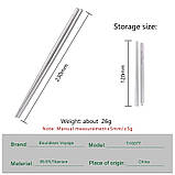 Тарілка титанова Boundless Voyage 500 мл + китайські палички з титану, фото 5