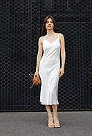 Платье SL-FASHION 1387.4 48 Белый IN, код: 8302471