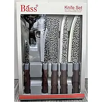 Набор ножей Kitchen knife КОРИЧНЕВАЯ РУЧКА B821