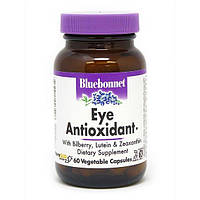 Комплекс для профилактики зрения Bluebonnet Nutrition Eye Antioxidant 60 Veg Caps BLB0340 SC, код: 7682843