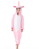 Пижама детская Kigurumba Единорог New M - рост 115 - 125 см Розовый с белым (K0W1-0060-M) ET, код: 1775444