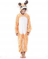 Пижама детская Kigurumba Бемби M - рост 115 - 125 см Оранжевый с белым (K0W1-0039-M) ET, код: 1777344