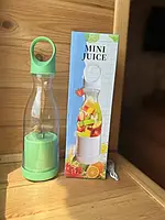 Портативный блендер-бутылка Mini Juice Blender Портативный блендер в виде бутылки Портативный блендер бутылка Оранжевый