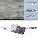 Самоклеюча вінілова плитка 152.4х914.4х1.5мм Сіре дерево, ціна за 1 шт. (СВП-001) Матова SW-00000283, фото 2