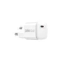 СЗУ WIWU Wi-U006 30W PD fast Charger EU Plug White